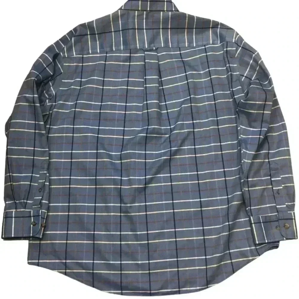 CABELA’S- Plaid Long Sleeve Button Front (2XL/2TG)
